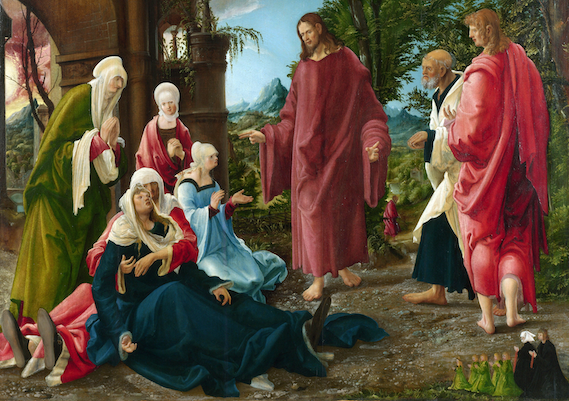 Albrecht_Altdorfer,_Christ_Taking_Leave_of_His_Mother_(probably_1520)(2번).png